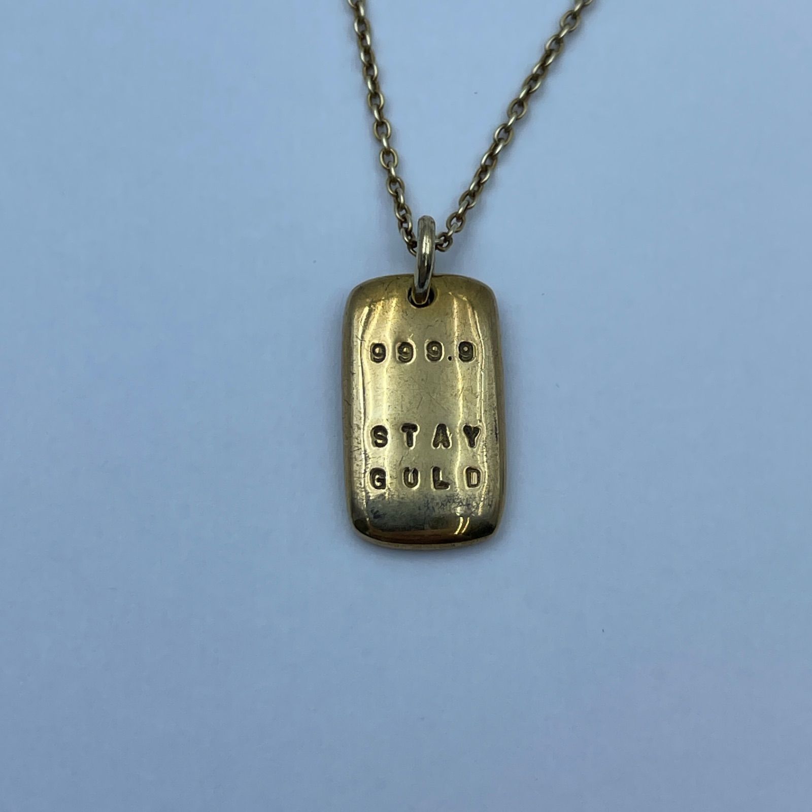 AMP JAPAN アンプジャパン 999.9 ステイゴールド ネックレス 24K