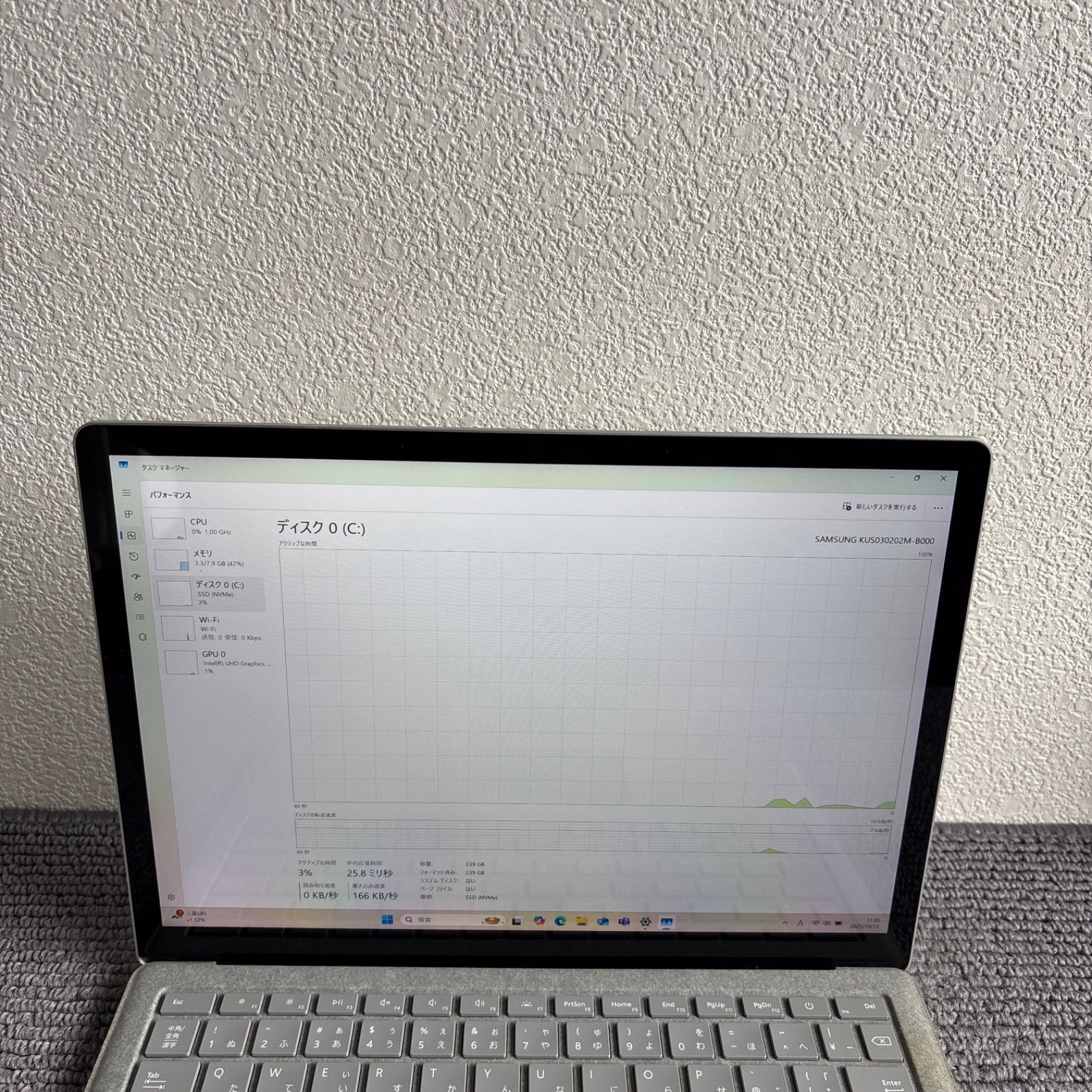 Microsoft Surface Laptop 2 i5-8250U メモリ8GB SSD 256GB Win11 AC付き WWW_MEBLE-SODAR_PL