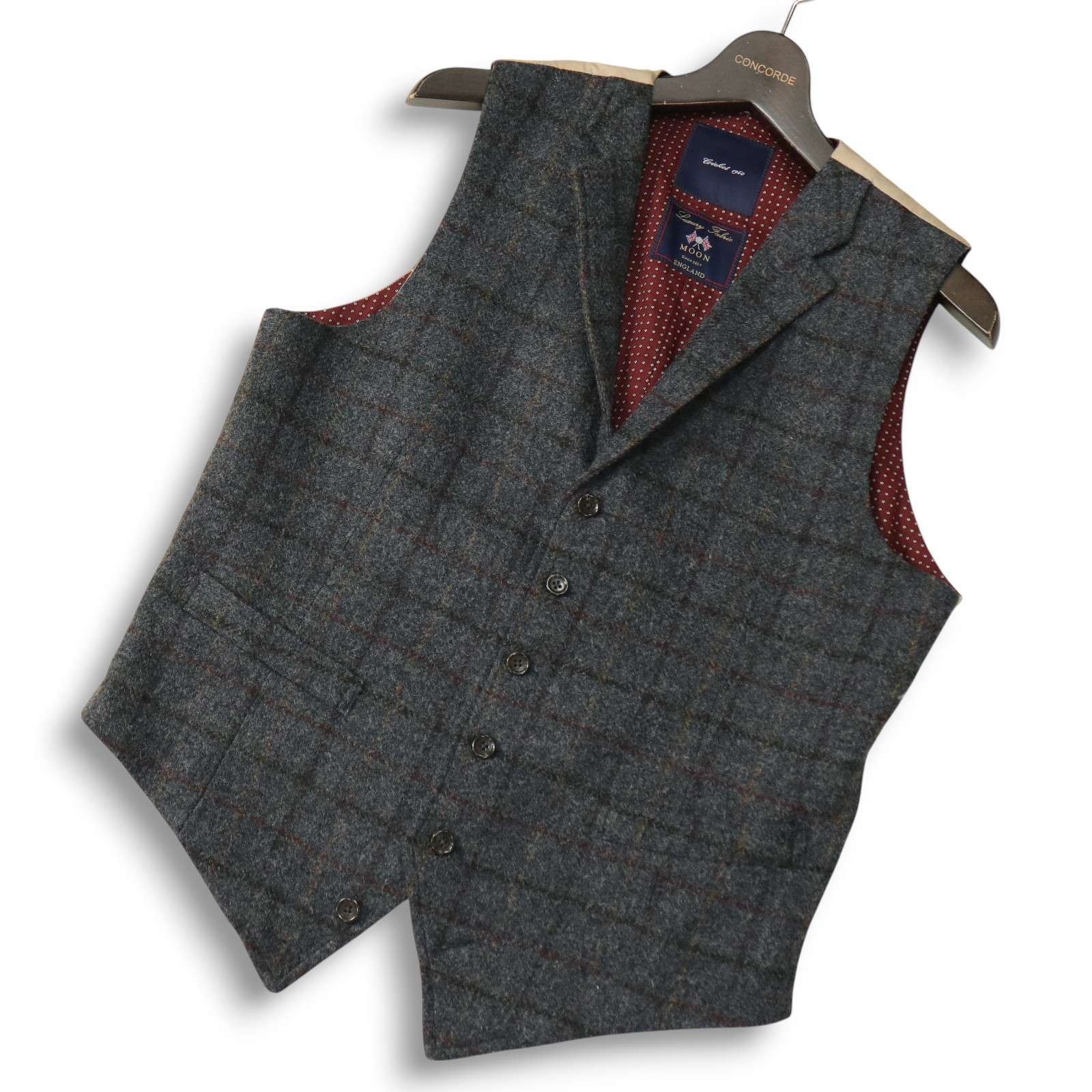 CRICKET 1960 ハリスツイード スーツ　ジレベスト　size Ｌ CRICKET 1960 ハリスツイード スーツ ジレベスト size L HARRIS