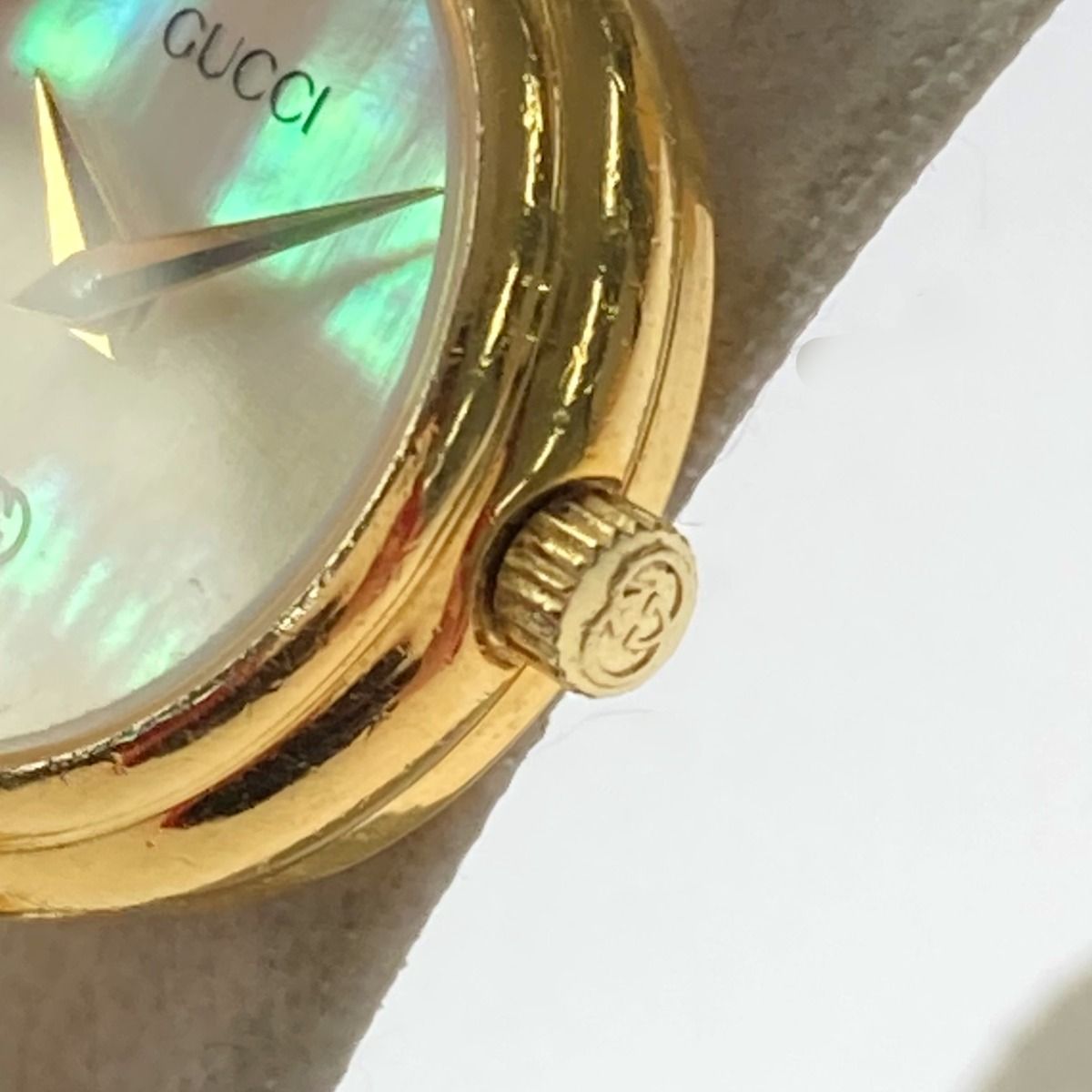 GUCCI グッチ バングルウォッチ 2700L シェル文字盤 クォーツ