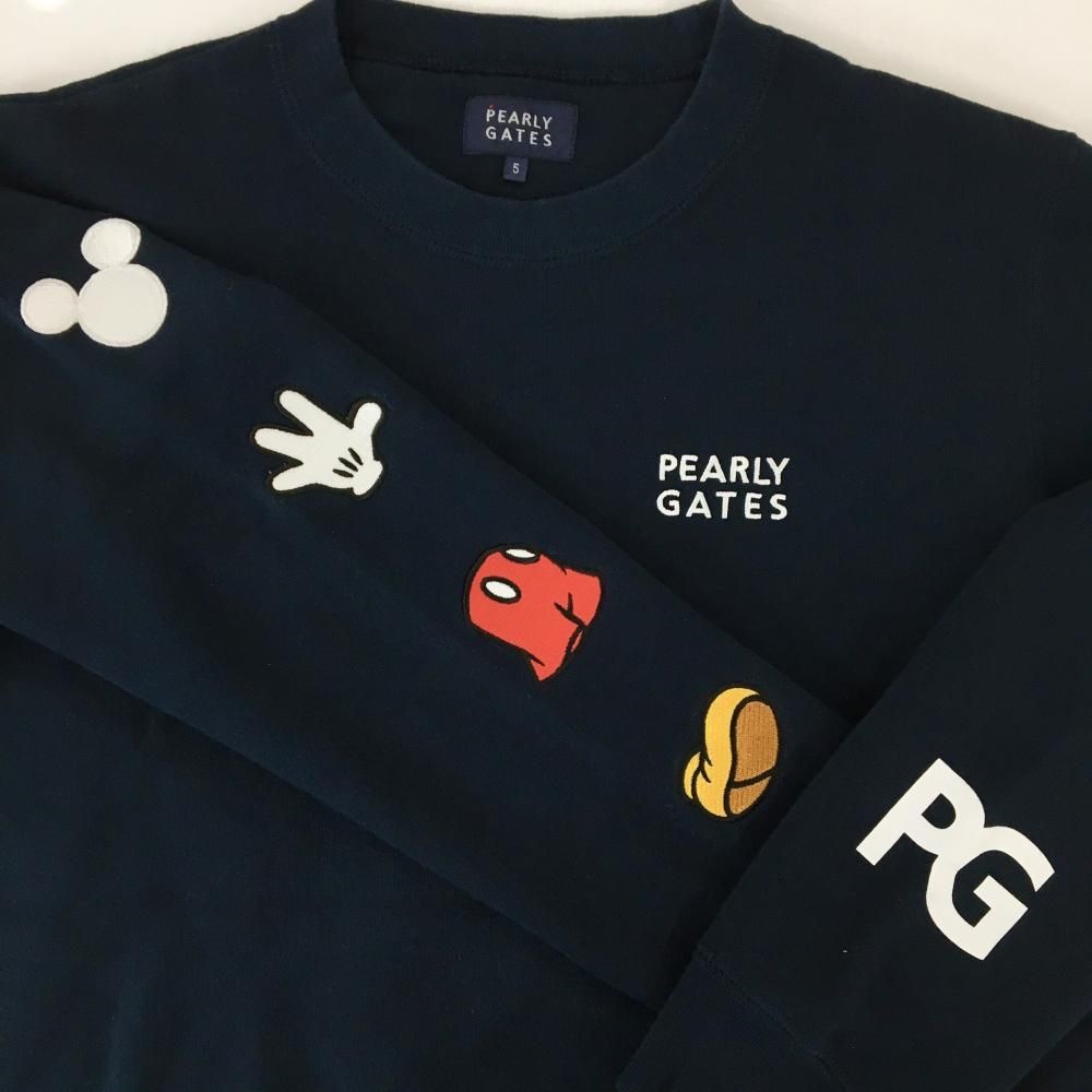 PEARLY GATES - パーリーゲイツ トレーナー ミッキー ゴルフウエア パーリーゲイツ × Disney ゴルフ ミッキー総柄 セットアップ