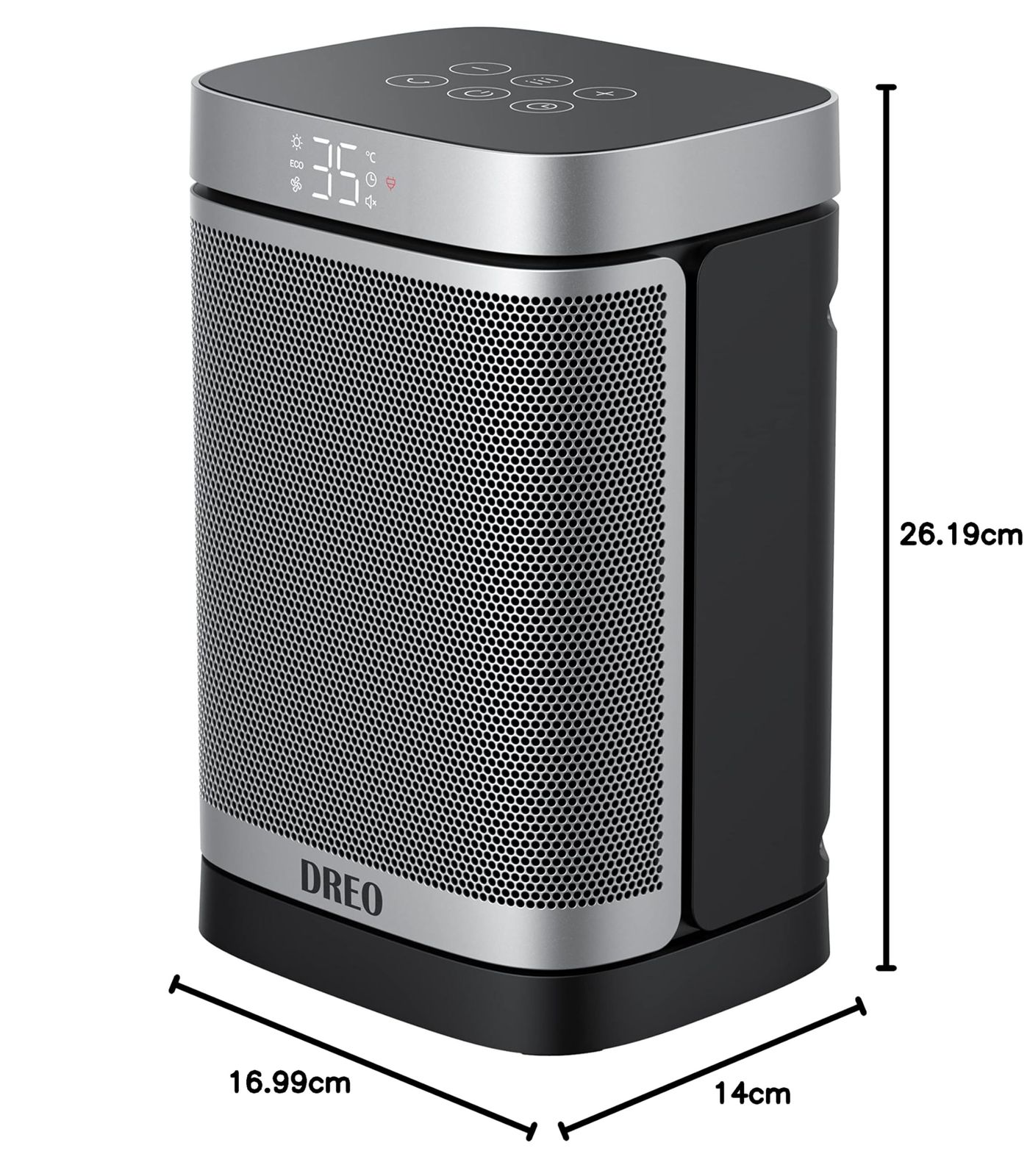 新品 DREO Space Heater 電気ファン ヒーター 小型 【軽量コンパクト