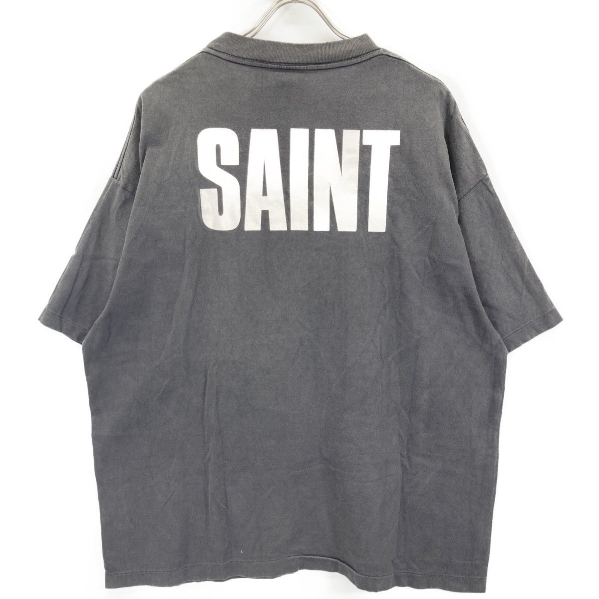 SAINT MICHAEL セントマイケル 25SS ﾌﾚﾝｽﾞ Tｼｬﾂ XL KARIMZIABAT_FR