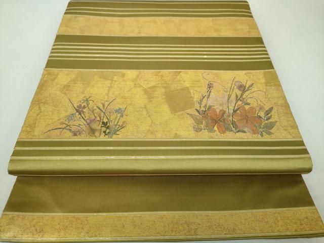 作家もの 付け下げ 抽象葡萄 金彩 色紙散らし 着物 103 d 着物・浴衣