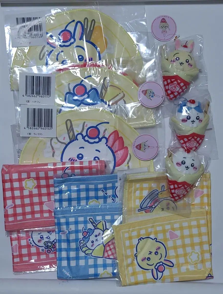ちいかわ クレープくじ C賞 マスコット セット