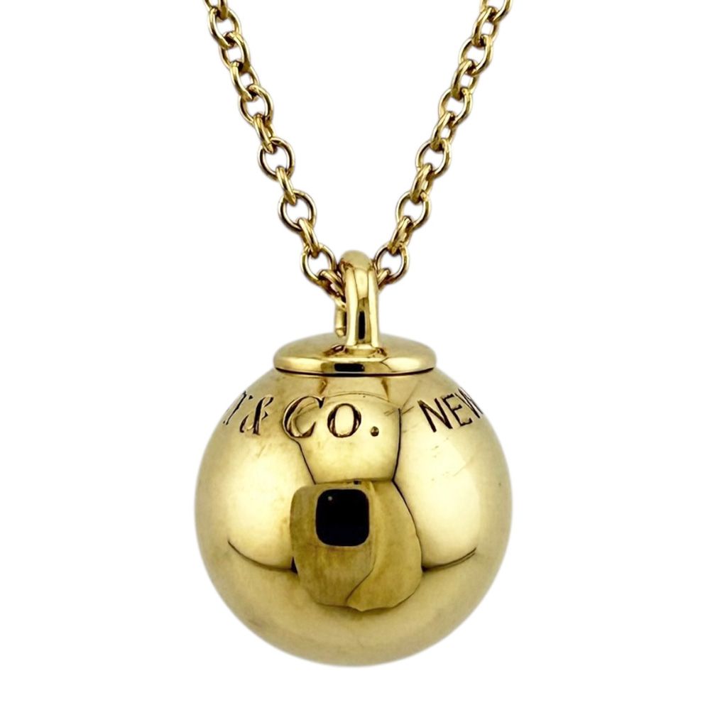 Tiffany ハードウェアボールネックレス 楽天市場】美品☆TIFFANY&Co. ティファニー ハードウェア ボール