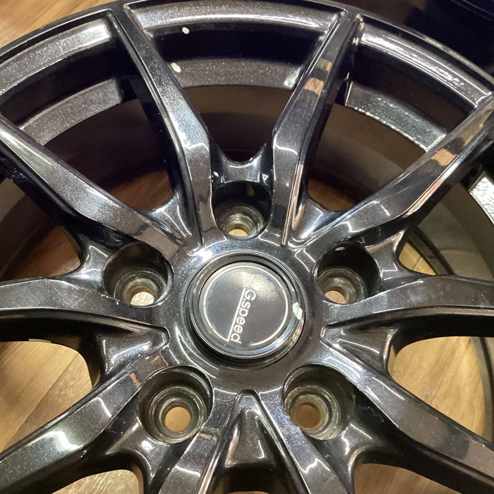 【送料込み】G-SPEED ホイールセット　15×6j+53 15インチ　2本 送料込み】G-SPEED ホイールセット 15×6j+53 15インチ 2本