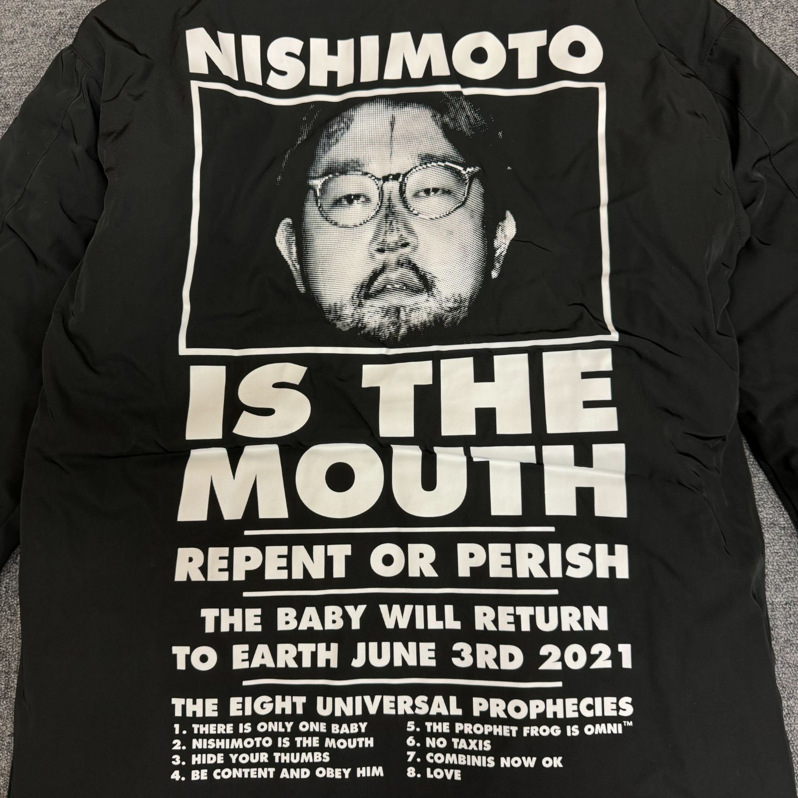 定価41800円 新品 NISHIMOTO IS THE MOUTH CLASSIC BENCH COAT 