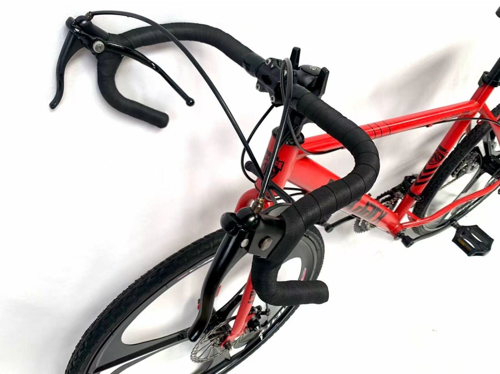 即乘 送料無料TheNewYorker ロードバイク 超軽量11.4キロ24速 即乘】LAUXJACK ディスク ロードバイク BIKE SHOP 超軽量13.6