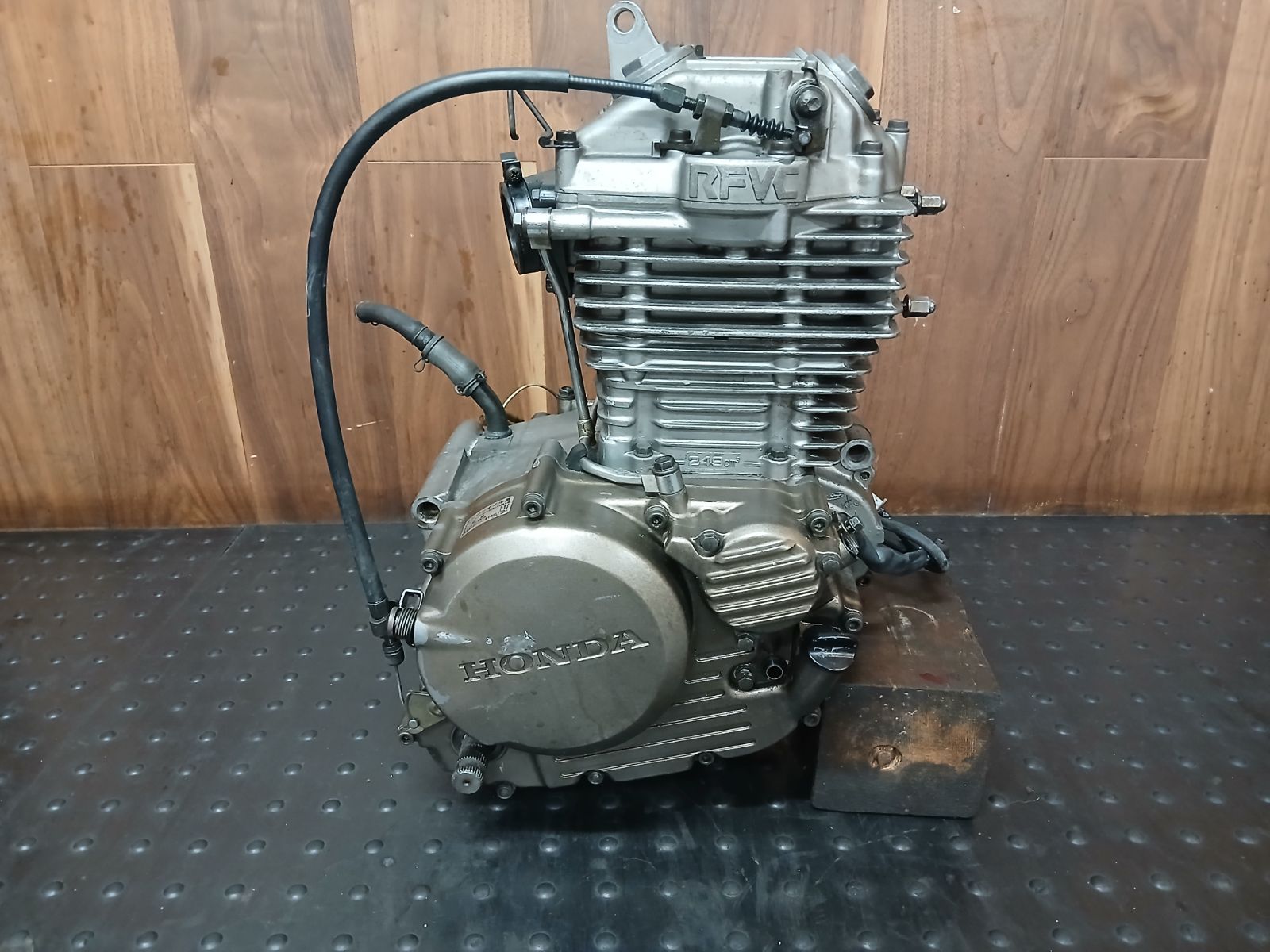 ホンダ XLR250 BAJA 実動走行 ずみ エンジンASSY 実動 動画あり 旧車絶版 良好車両より MD22 バハ HONDA オフロード MD17E Can be shipped overseas