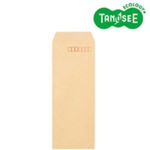 まとめ TANOSEE クラフト封筒 テープ付 70g 長4 〒枠あり 1000枚入×3パック