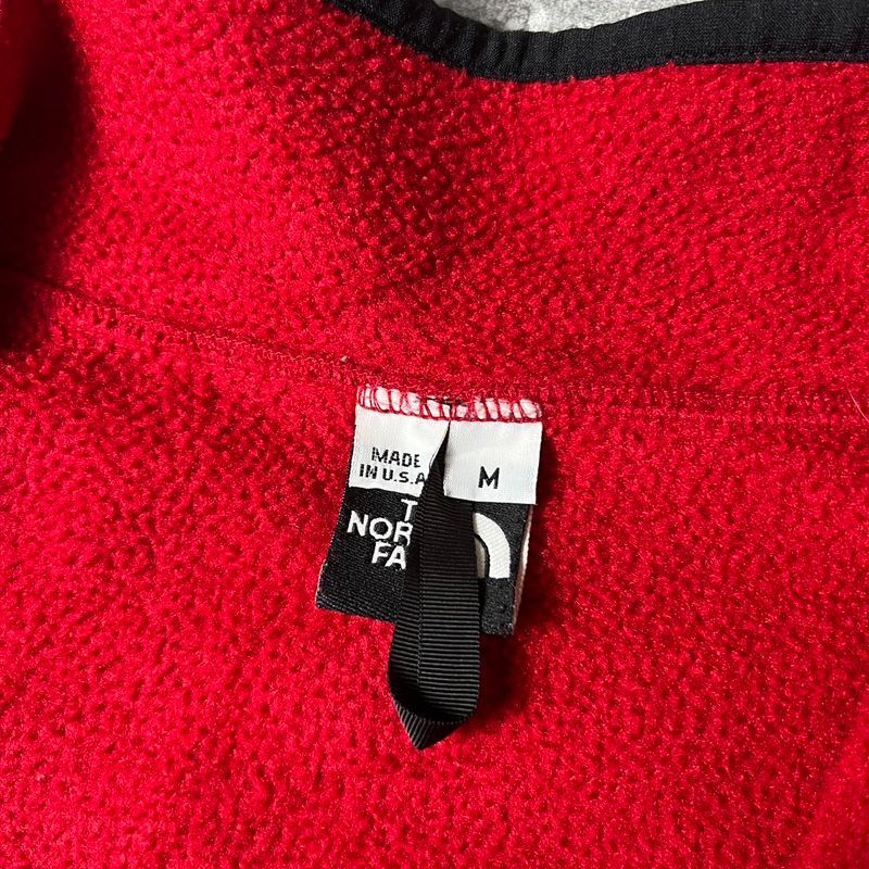 90s USA製 THE NORTH FACE チロリアンテープ フリース ジャケット M