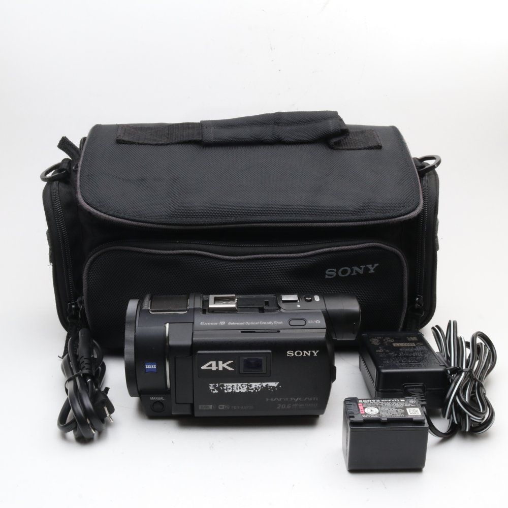 SONY 4Kビデオカメラ Handycam FDR-AXP35 ブラック 光学10倍 FDR SONY 4Kビデオカメラ Handycam FDR-AXP35 ブラック 光学10倍 FDR