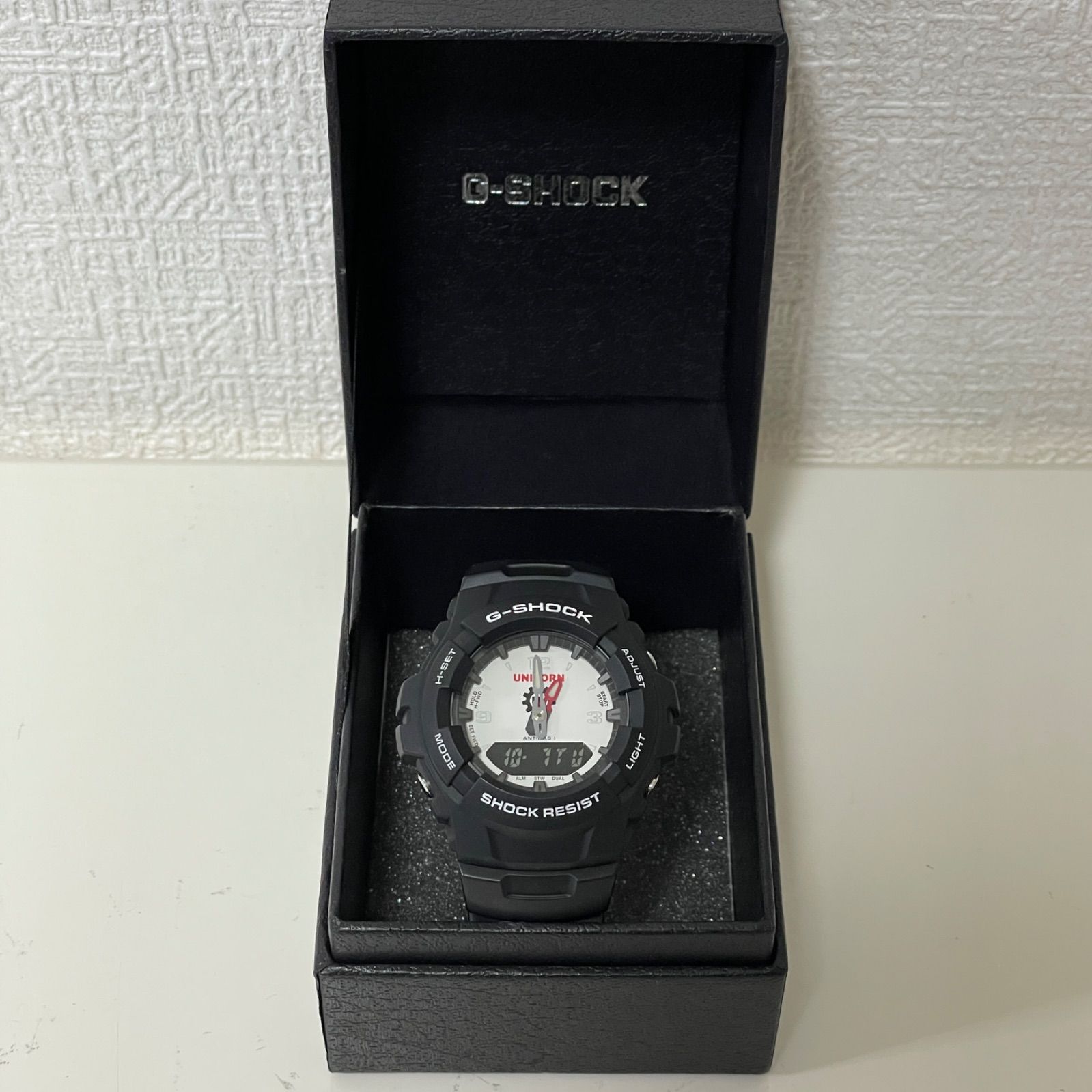 T663 正常稼動 CASIO カシオ G-SHOCK ジーショック ROCKET EXPRESS モデル UNICORN ユニコーン コラボ G-100 人気 時計 メンズ ユニセックス