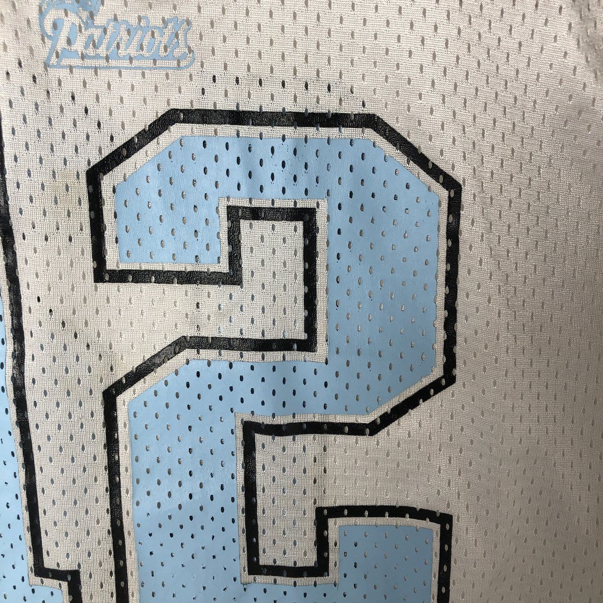 古着 リーボック Reebok NFL ニューイングランドペイトリオッツ Vネック メッシュ ゲームシャツ メンズS相当 半袖 /eaa565085 古着 リーボック Reebok NFL NEW ENGLAND PATRIOTS ニュー