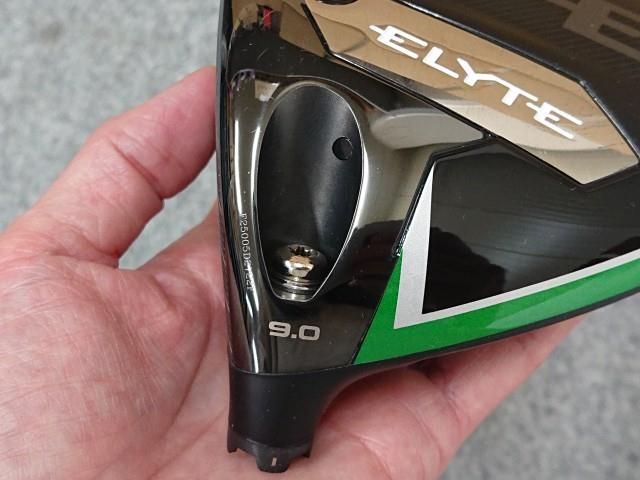 【美品コース未使用】ELYTE ドライバー9°（ヘッドのみ） キャロウェイ エリート ドライバー ELYTE 9° 1W ヘッド 希少 美