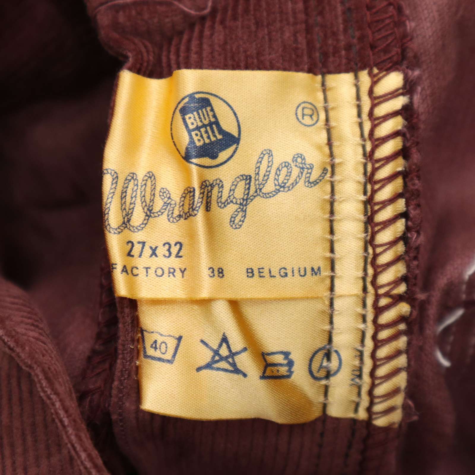 希少! 70s デッドストック☆ Wrangler ラングラー コーデュロイ フレア