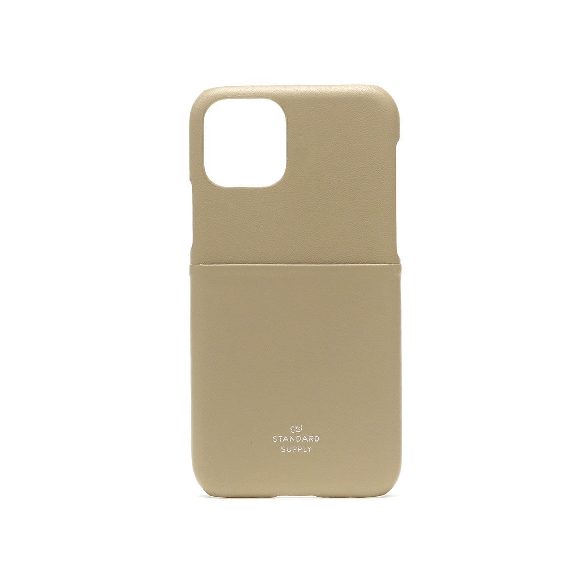 スタンダードサプライ スマホケース STANDARD SUPPLY iPhoneケース PAL iPhone 11 Pro CASE スマホカバー ケース 本革 メンズ レディース LIGHTBEIGE