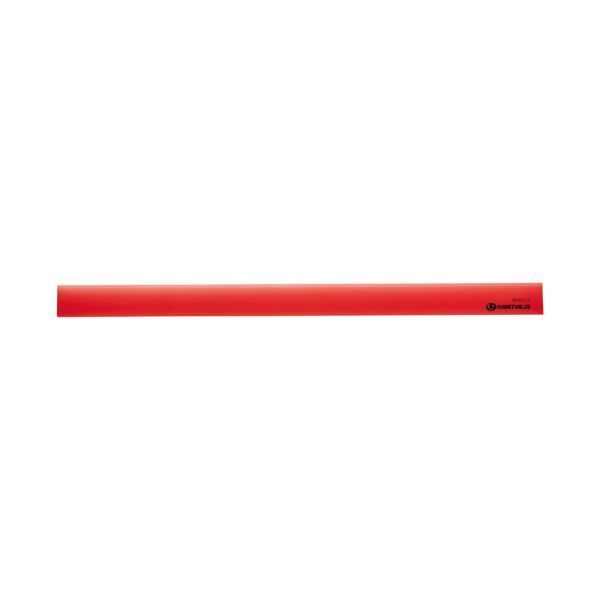 （まとめ）スマートバリュー マグネットバー220mm 赤 B440J-R【×10