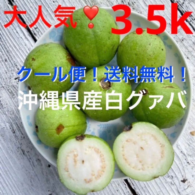 最大77％オフ！ 沖縄産 サラダグァバ 箱込み2キロ 果物
