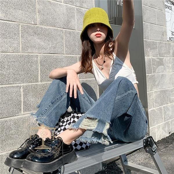 d.i.a. ダメージ加工ブーツカットデニムの通販 by た's shop｜ラクマ
