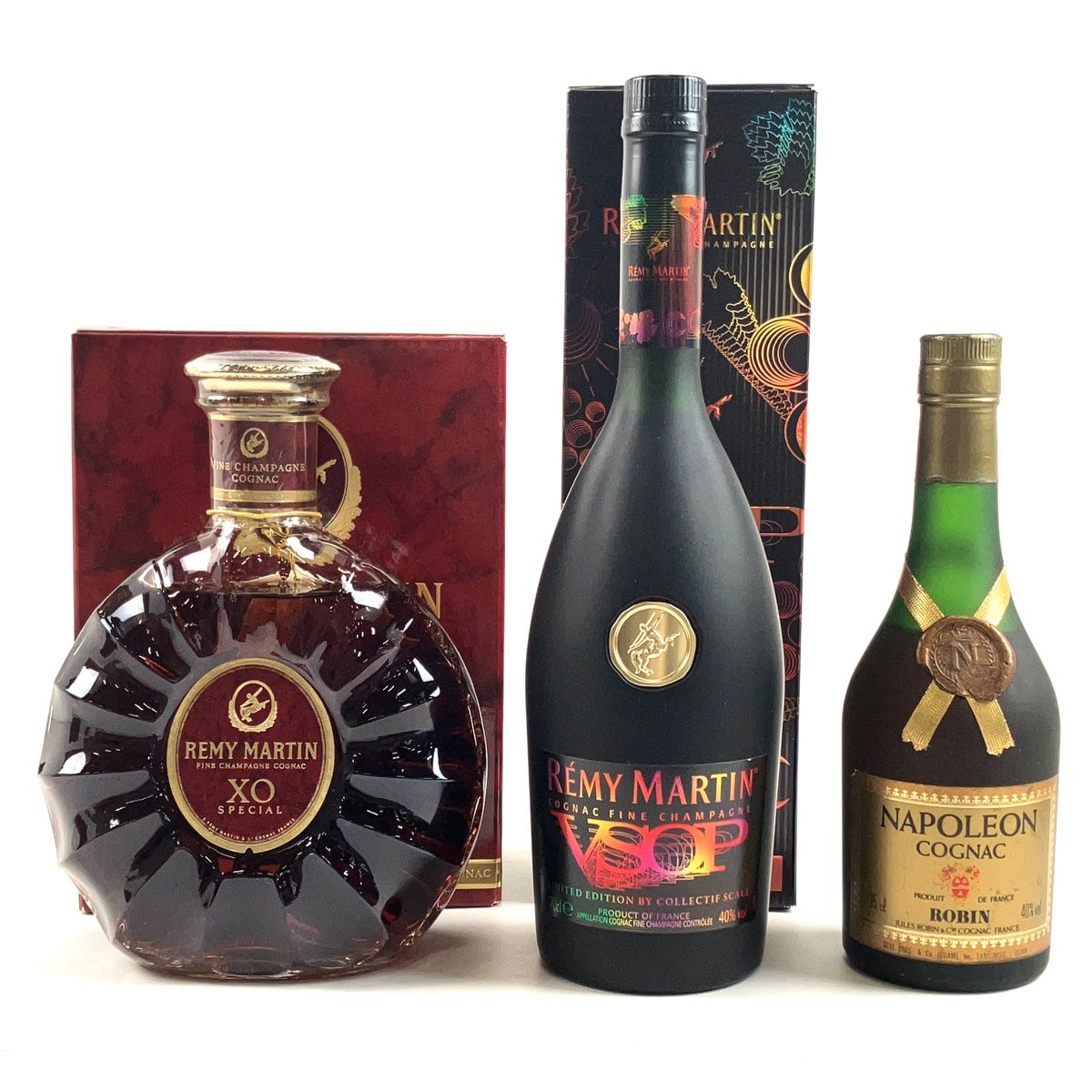 未開栓 ブランデー CAMUS NAPOLEON REMYMARTIN 3本 未開栓 ブランデー