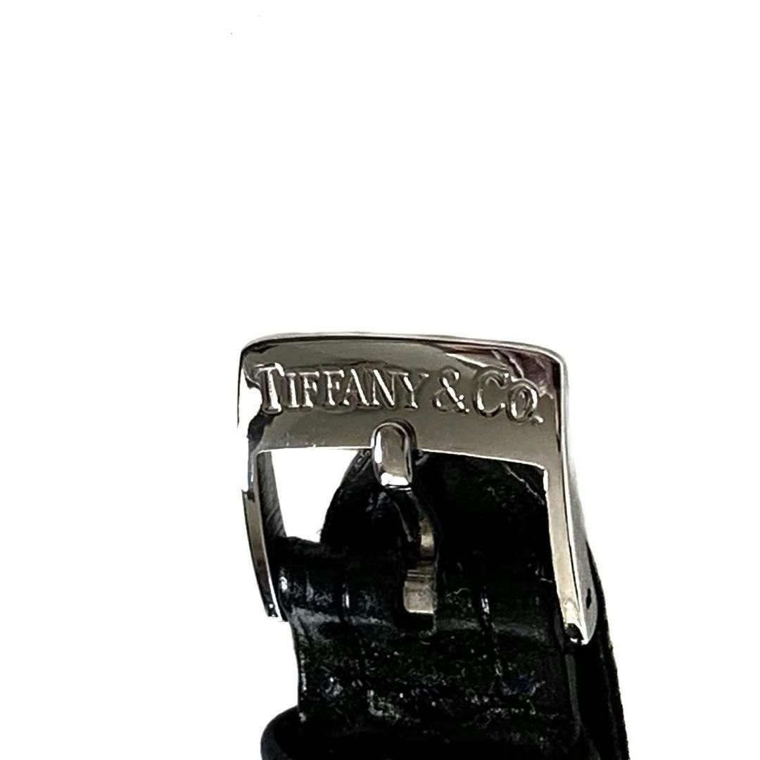 TIFFANY&Co. TIFFANY＆Co.　ティファニー　クラシック　時計　クロコ型押し　レザー