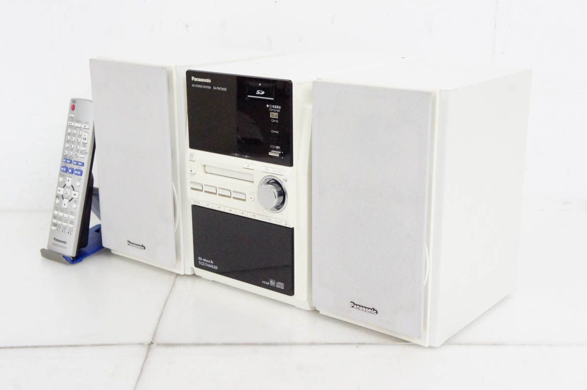 Panasonic S C-PM730ＳD・MD・カセットデッキ Panasonic S C-PM730SD・MD・カセットデッキ 概要 SDステレオシステム