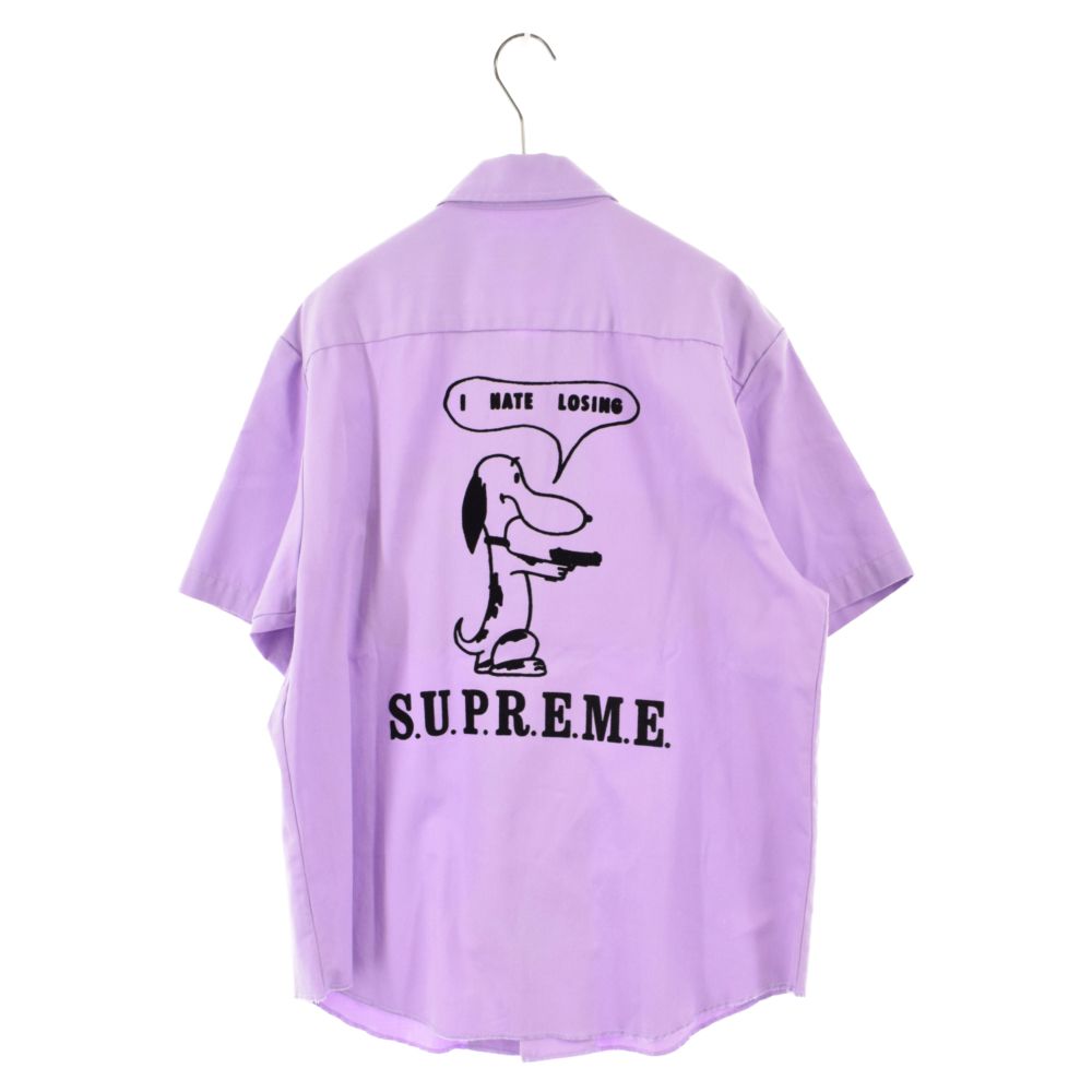 SUPREME (シュプリーム) 21SS Dog S/S Work Shirt ドッグ ワーク 半袖