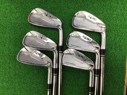 ホンマゴルフ　TW737Vs フレックスS 6本セット 中古】 本間ゴルフ TOUR WORLD TW737Vs 6S アイアンセット IR