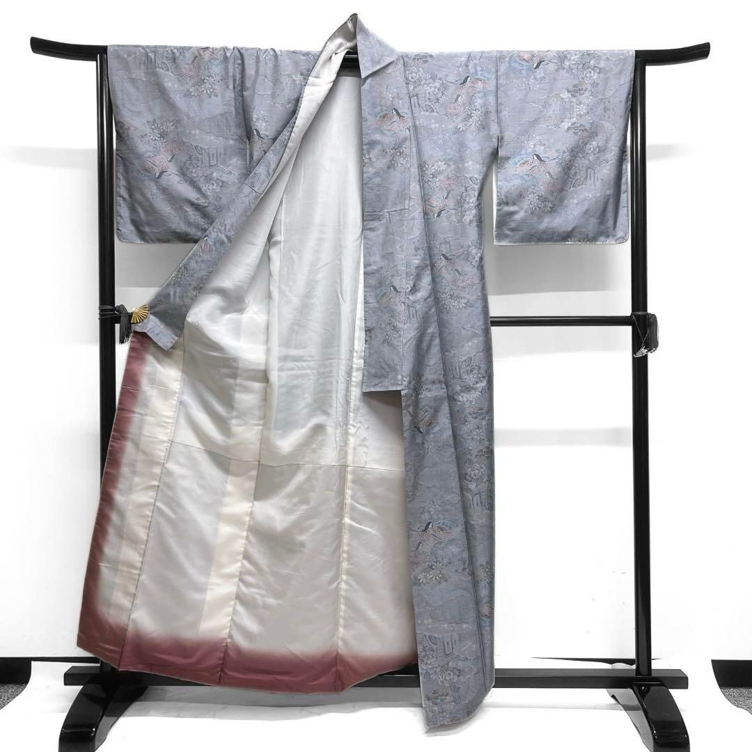 都喜ヱ門 ゴールドラベル 小紋 大島紬 十二単 御所車