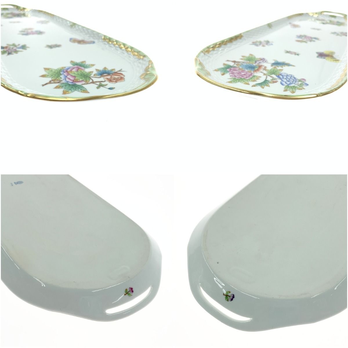 ヘレンドヴィクトリア ブーケトレイプレート ヘレンド ヴィクトリア