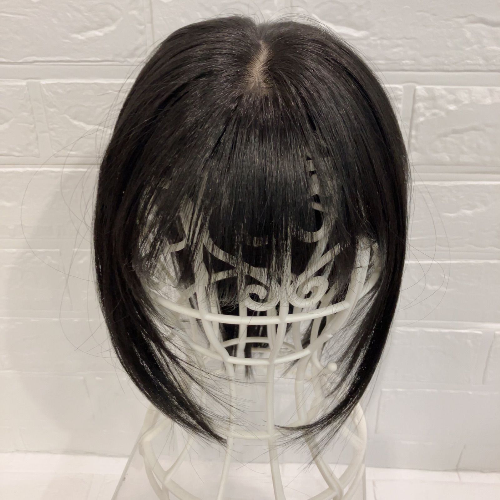 百合子ウィッグカモメ、前髪ありタイプ ナチュラルブラウン 百合子