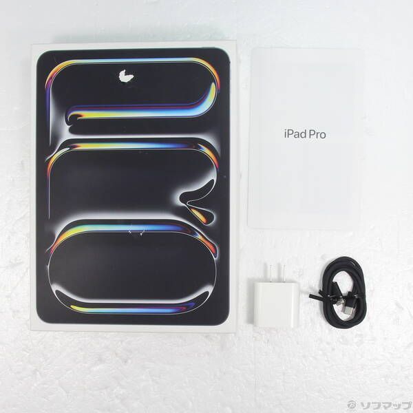 中古品〕iPad Pro 11インチ 第5世代 標準ガラス 256GB スペース