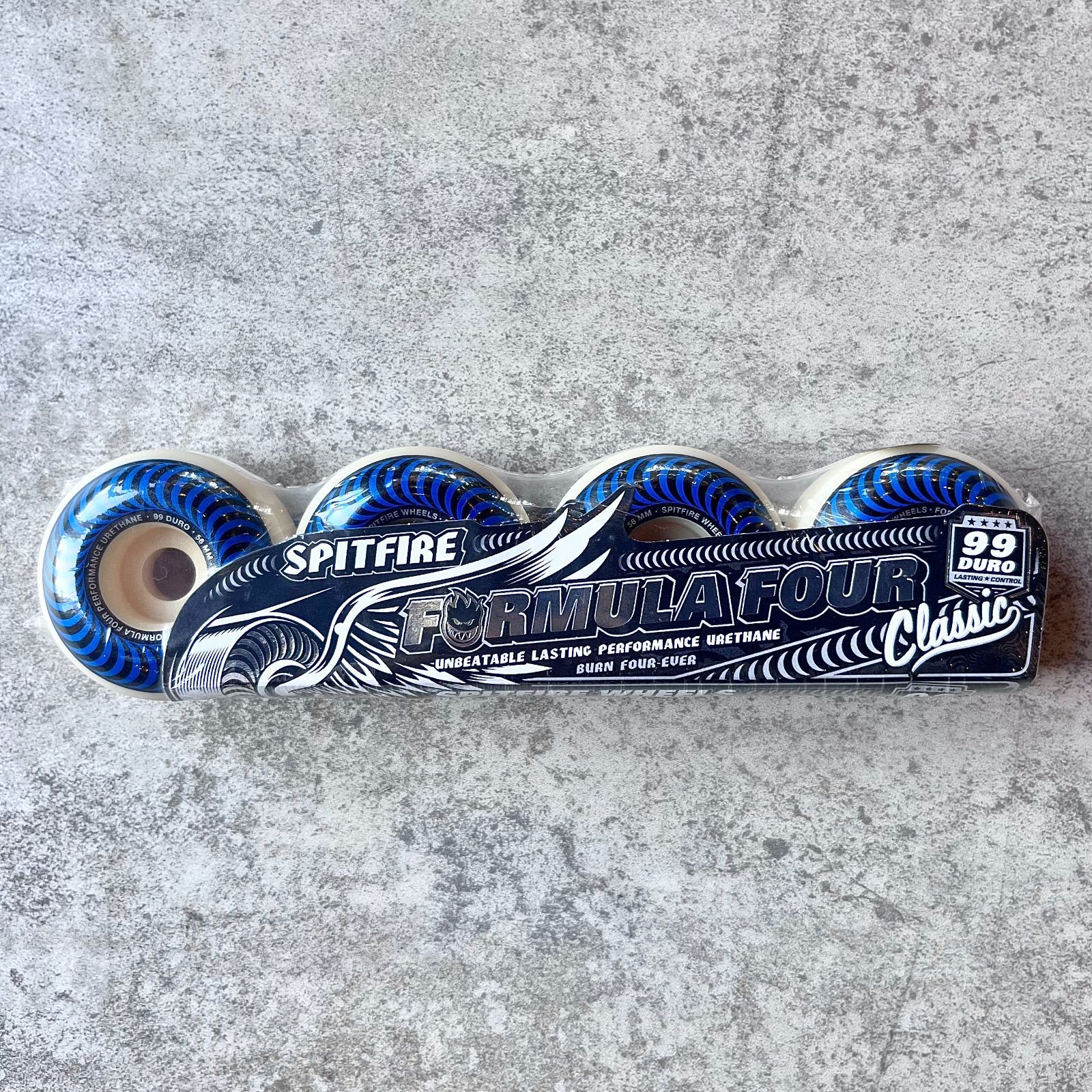 SPITFIRE FORMULA FOUR 99DU 56mm ウィール Spitfire Formula Four Conical Full Skateboard Wheels - 56mm 99a