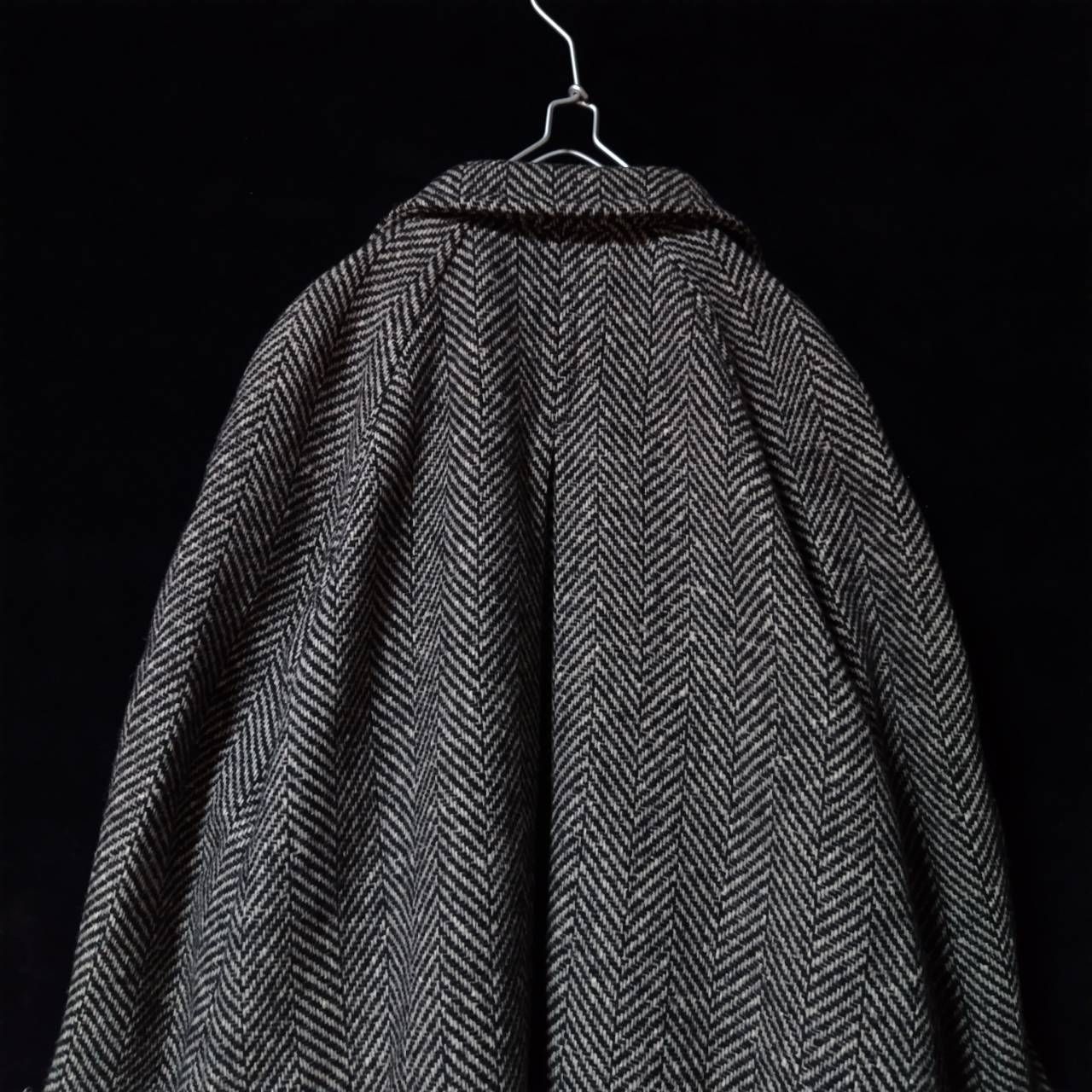 ★イタリア製★ MARELLA ワイドコート ヘリンボーンウール WN0741 ▽7/11値下げしました▽【高級】☆イタリア製☆ MARELLA