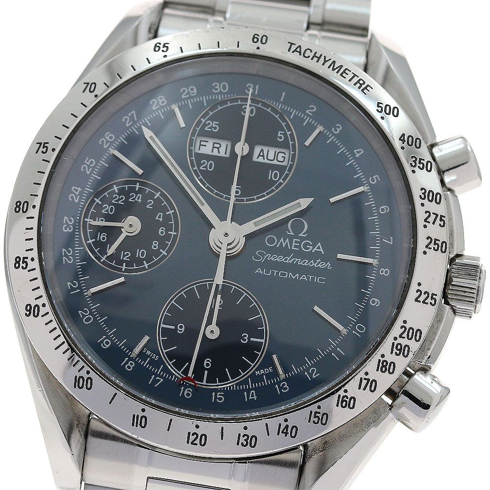 Speedmaster ref.3521.80 リプルカレンダー 自動巻 オメガ スピードマスターAT トリプルカレンダー Ref.3521.80