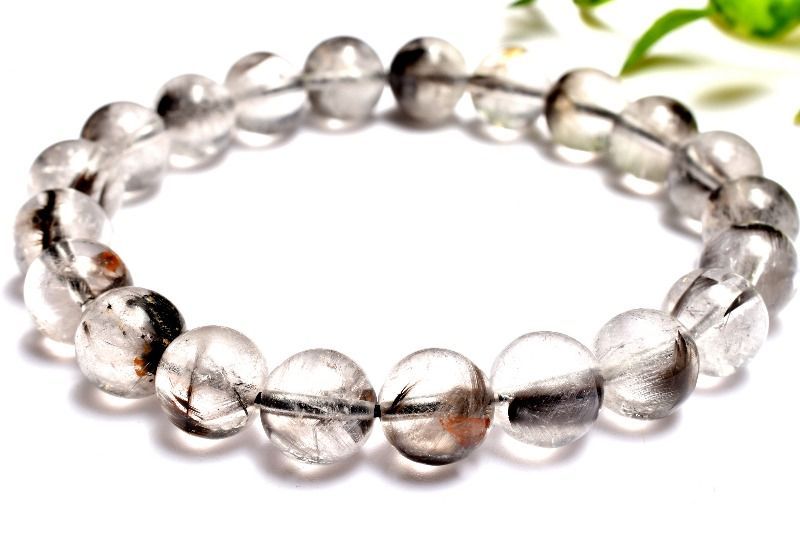 ブルッカイト入り プラチナタイチンルチルクォーツ