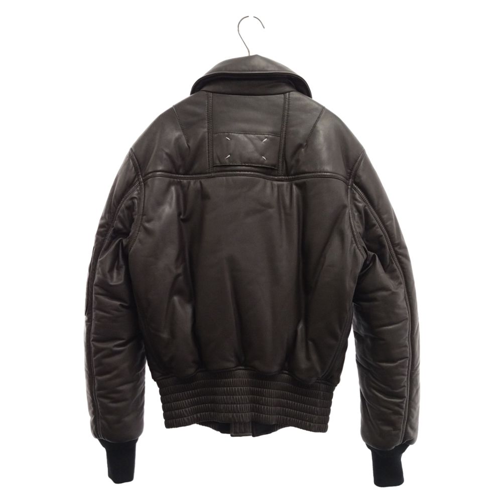 Martin Margiela (マルタンマルジェラ) 16AW レザーボンバージャケット