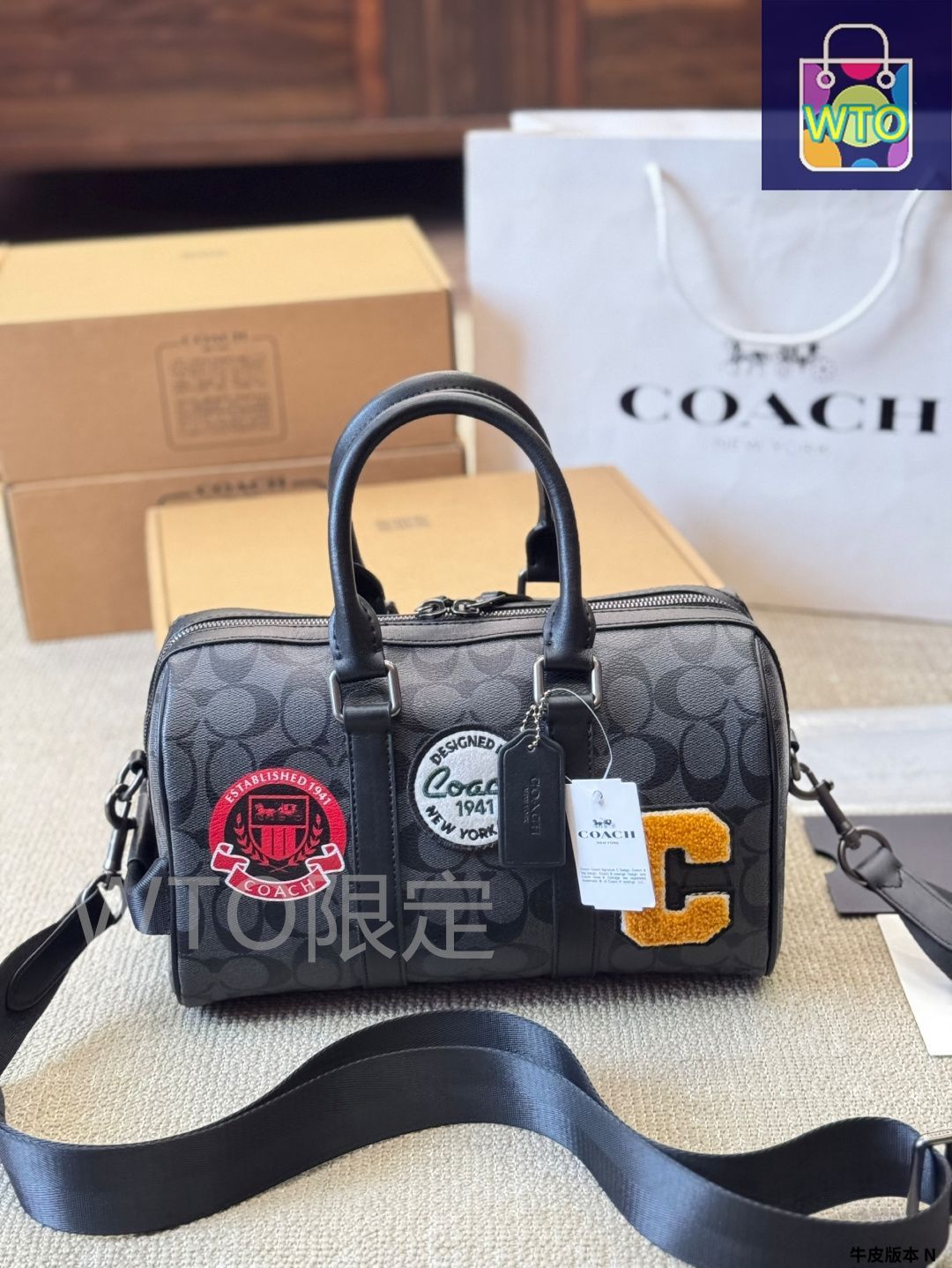 COACH コーチ ボストンバッグ コーチ COACH ボストンバッグ （ブラウン） -ファッション通販