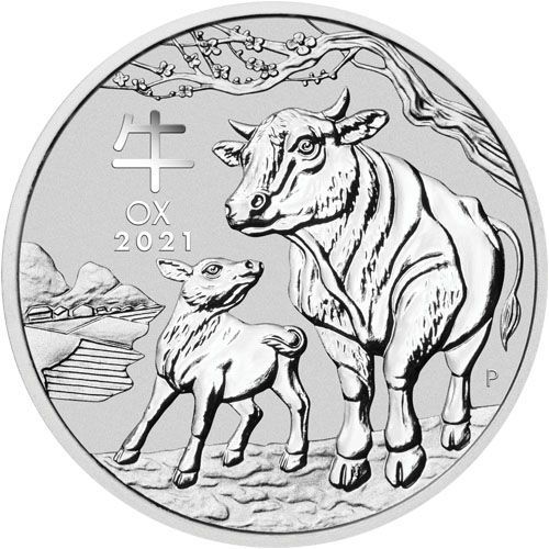 保証書・カプセル付き] 2021年 (新品) オーストラリア「干支