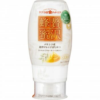 サクラ印 贅沢蜂蜜 メキシコ産 純粋オレンジはちみつ 200g×12本 【公式