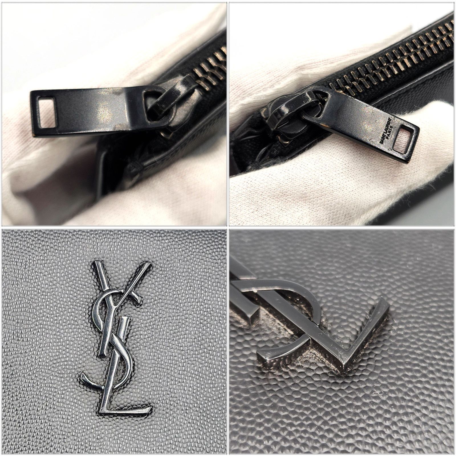 サンローラン SAINT LAURENT PARIS ロゴ クラッチバッグ 453249