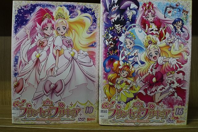 GO！プリンセスプリキュア　全16巻　DVDアニメ 全巻セット Amazon.co.jp: Go!プリンセスプリキュア! DVD 全16巻 全巻セット