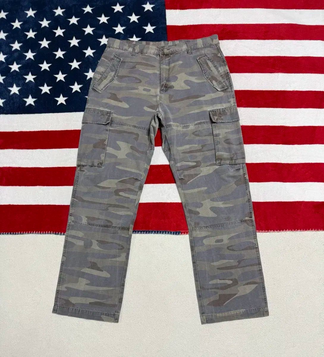 ヴィンテージ カモ カーゴパンツ camo ワークパンツ