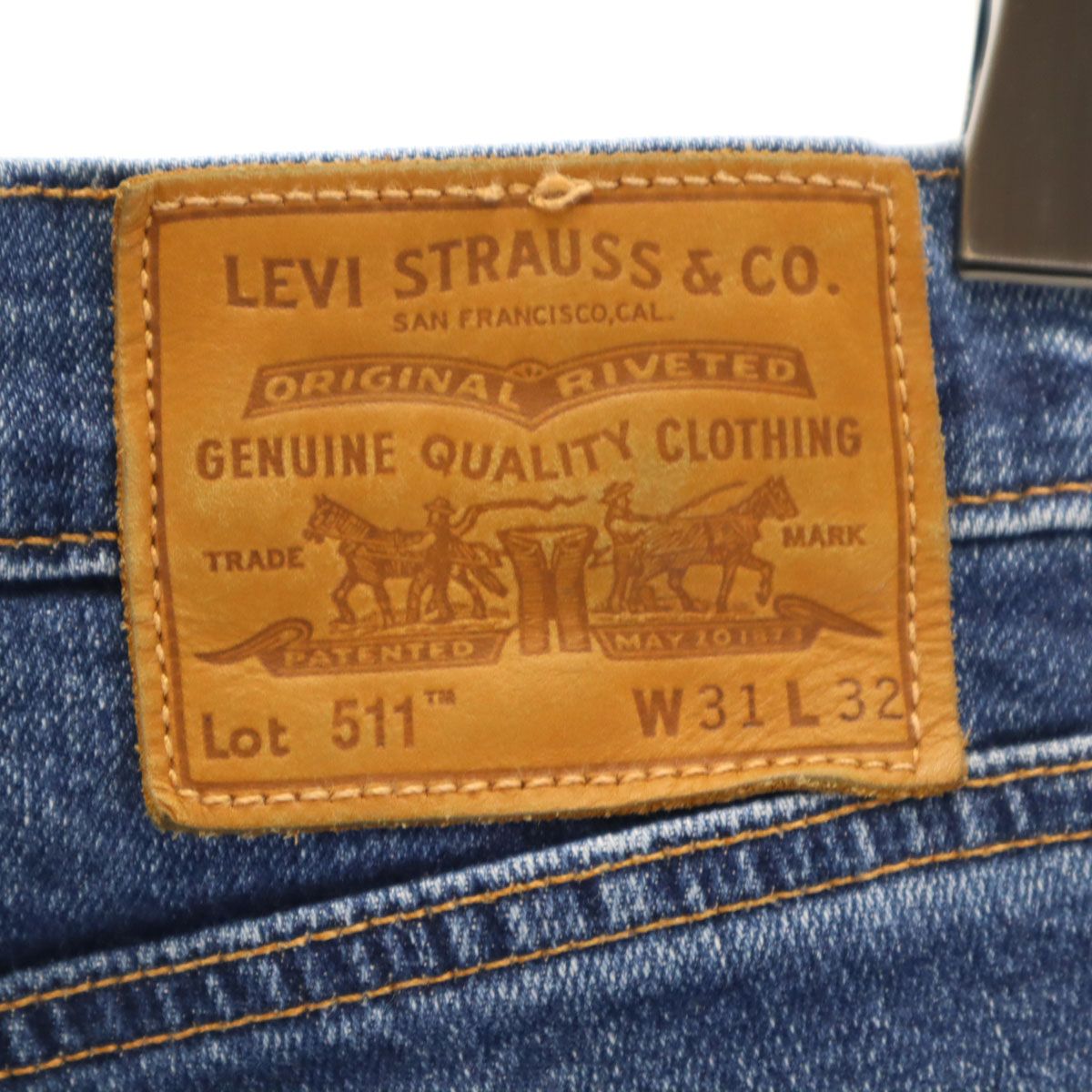 Levi's リーバイス 511 デニムパンツ W31 ブルー ジーンズ