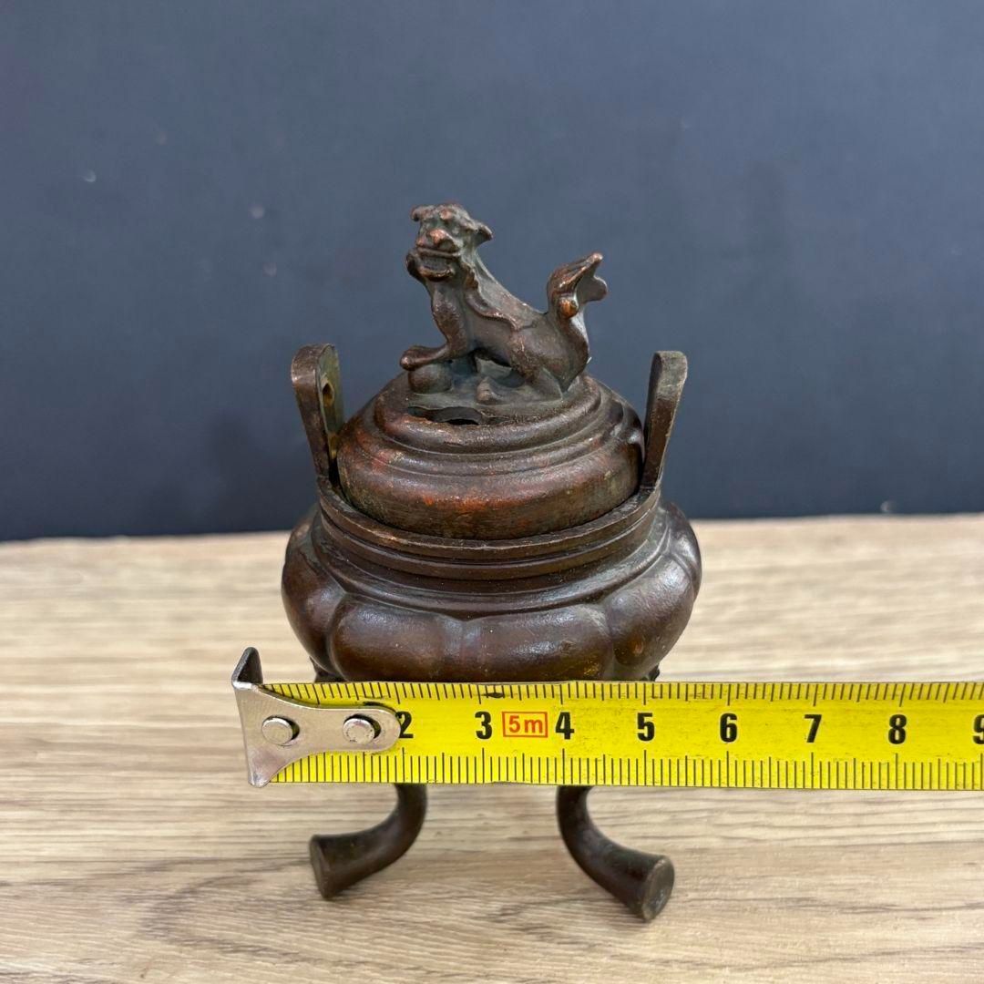 銅 細工 寿星薫香炉 茶道具 香道具 装飾品 工芸品 置物 銅 細工 金魚置物 金魚薫香炉 香道具茶道具 装飾品 工芸品 置物