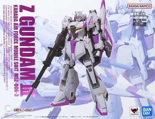 魂ウェブ商店限定 L ROBOT魂(Ka signature)(SIDE MS) Zガンダム 3号機 ガンダム新体験-0087- グリーンダイバーズ 完成品 可動フィギュア バンダイスピリッツ フィギュア L ROBOT魂(Ka signature) ＜SIDE MS＞ Zガンダム 3号機