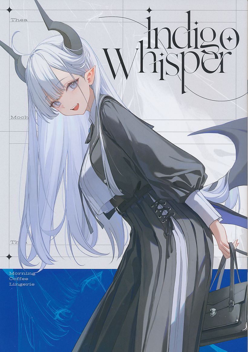 [鯨カフェ][ポストカード付） Indigo Whisper][?鯨][オリジナル]