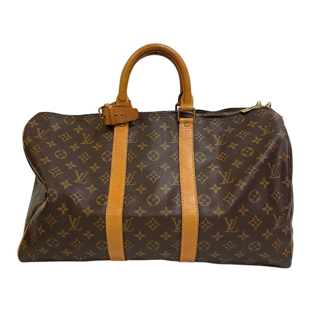５％OFF フォロワークーポン LOUIS VUITTON ルイヴィトン ルイヴィトン ルイビトン キーポル45 モノグラム ボストンバッグ バッグ カバン 旅行 ブランド おしゃれ スーツケース ブラウン ユニセックス おすすめ 人気